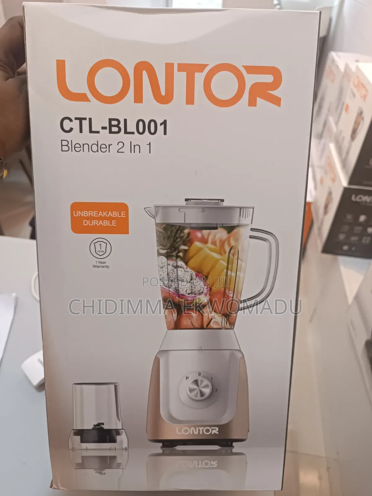 Unbreakable Durable 2in1 Blender