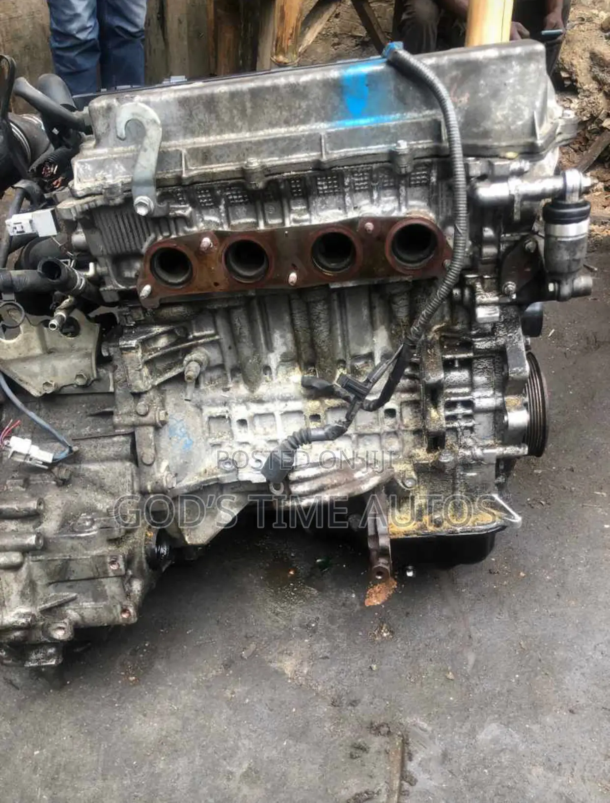 Toyota Engine New Offload 4plugged