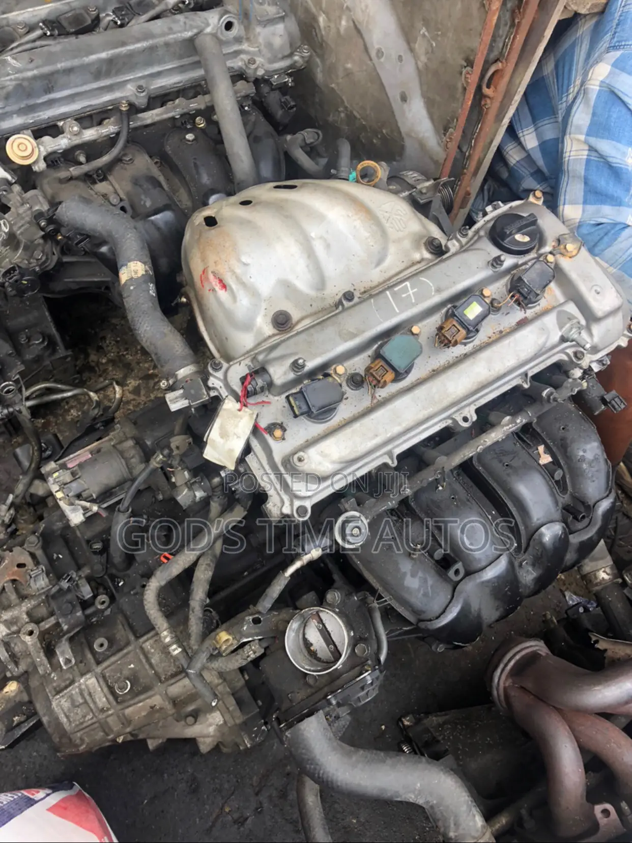 Toyota Engine New Offload 4plugged