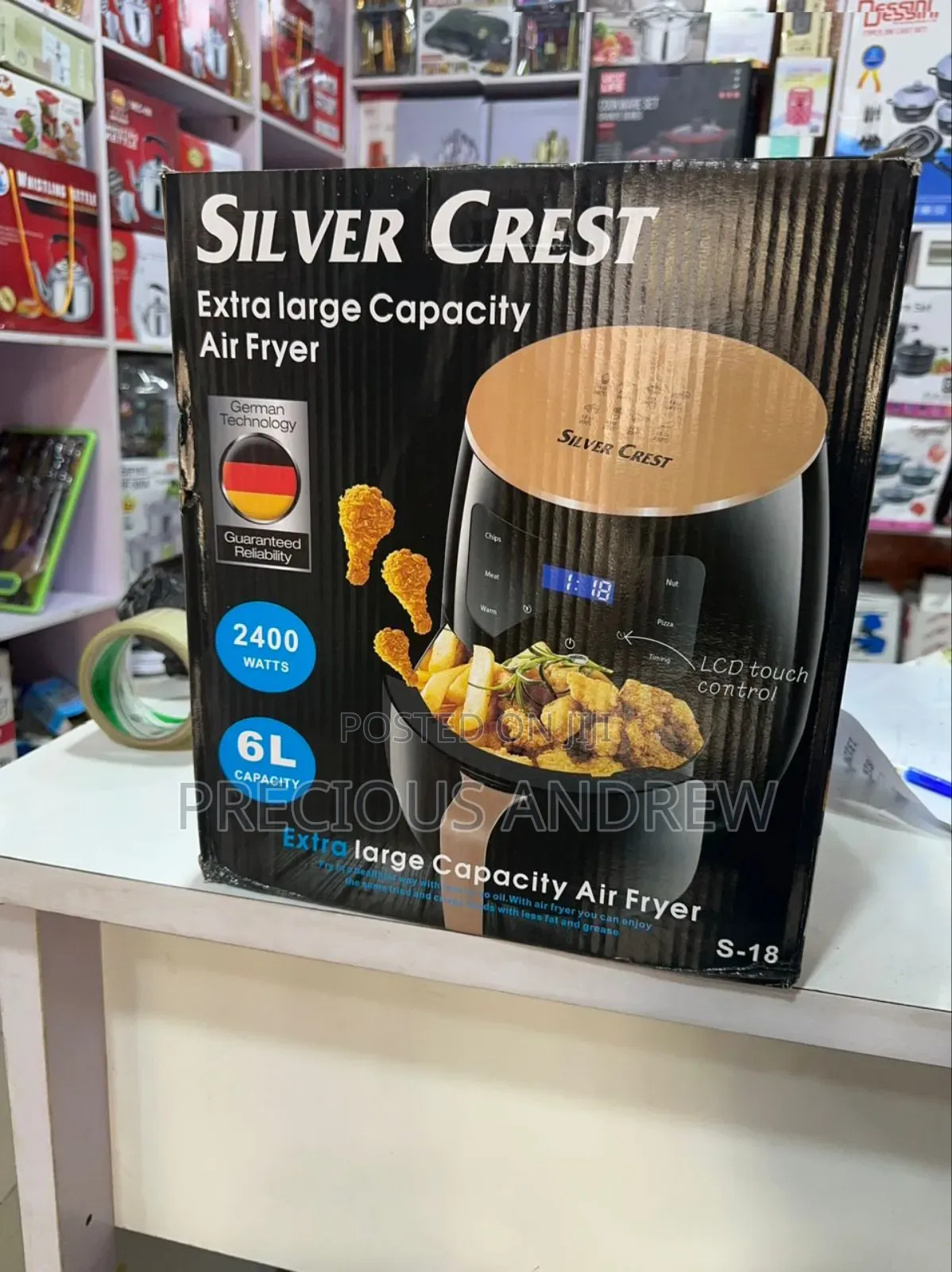 Silver Crest Air Fryer 6litre