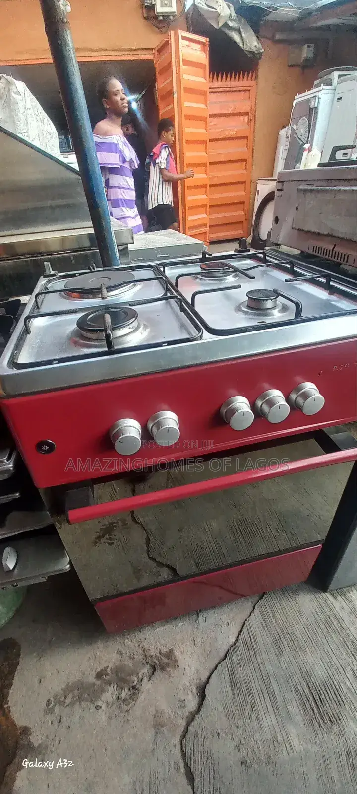 60by60 Cm Standing Gas Cooker