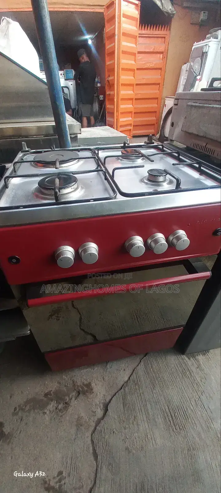 60by60 Cm Standing Gas Cooker