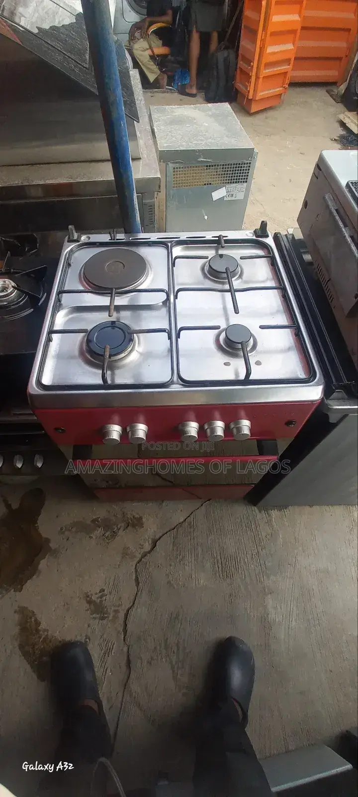 60by60 Cm Standing Gas Cooker