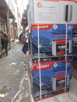 Sunfit Tall Tubular Battery 230ahs