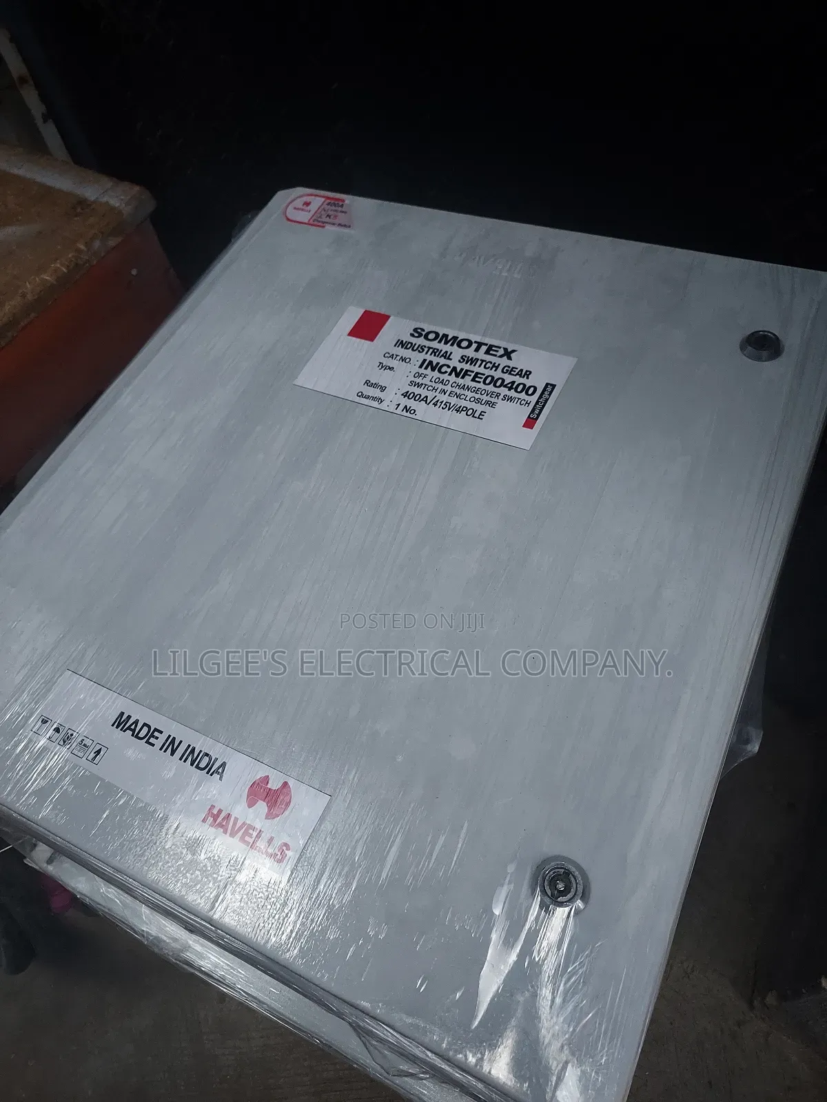 400 Amps Changeover Switch