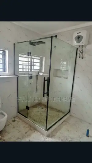 L Form Glass Shower Cubicle