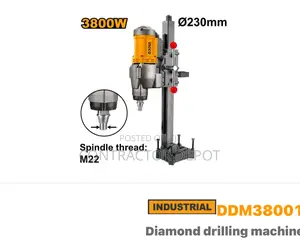 INGCO DDM38001 Core Cutting Diamond Drilling Machine 11 Inch