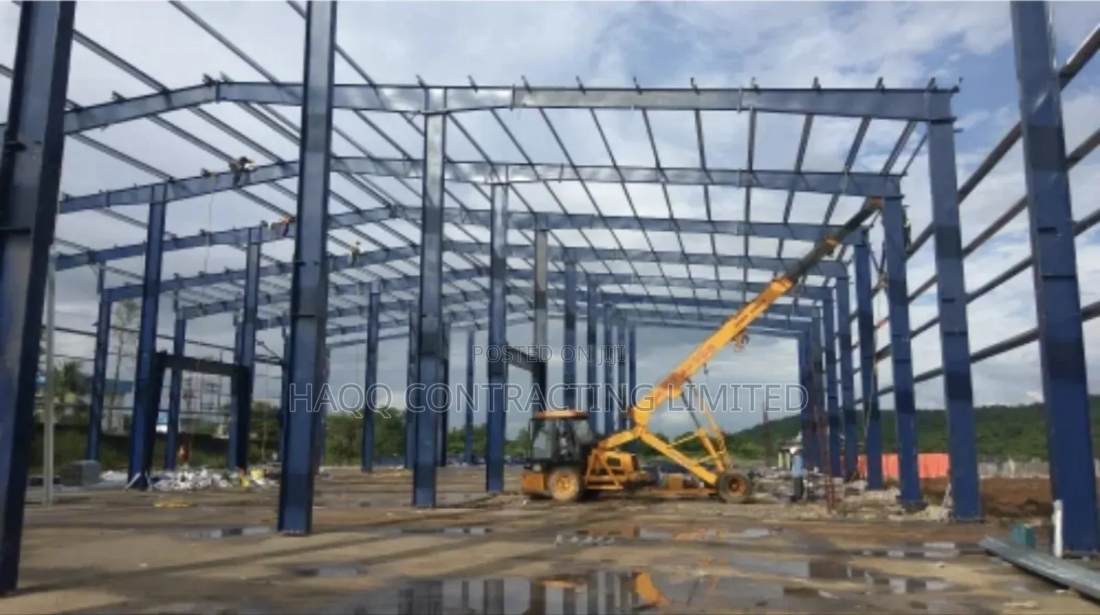 Heavy Steel Structure Fabrication