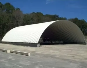 Curved Roofing Warehouse Construction/Steel Fabrication