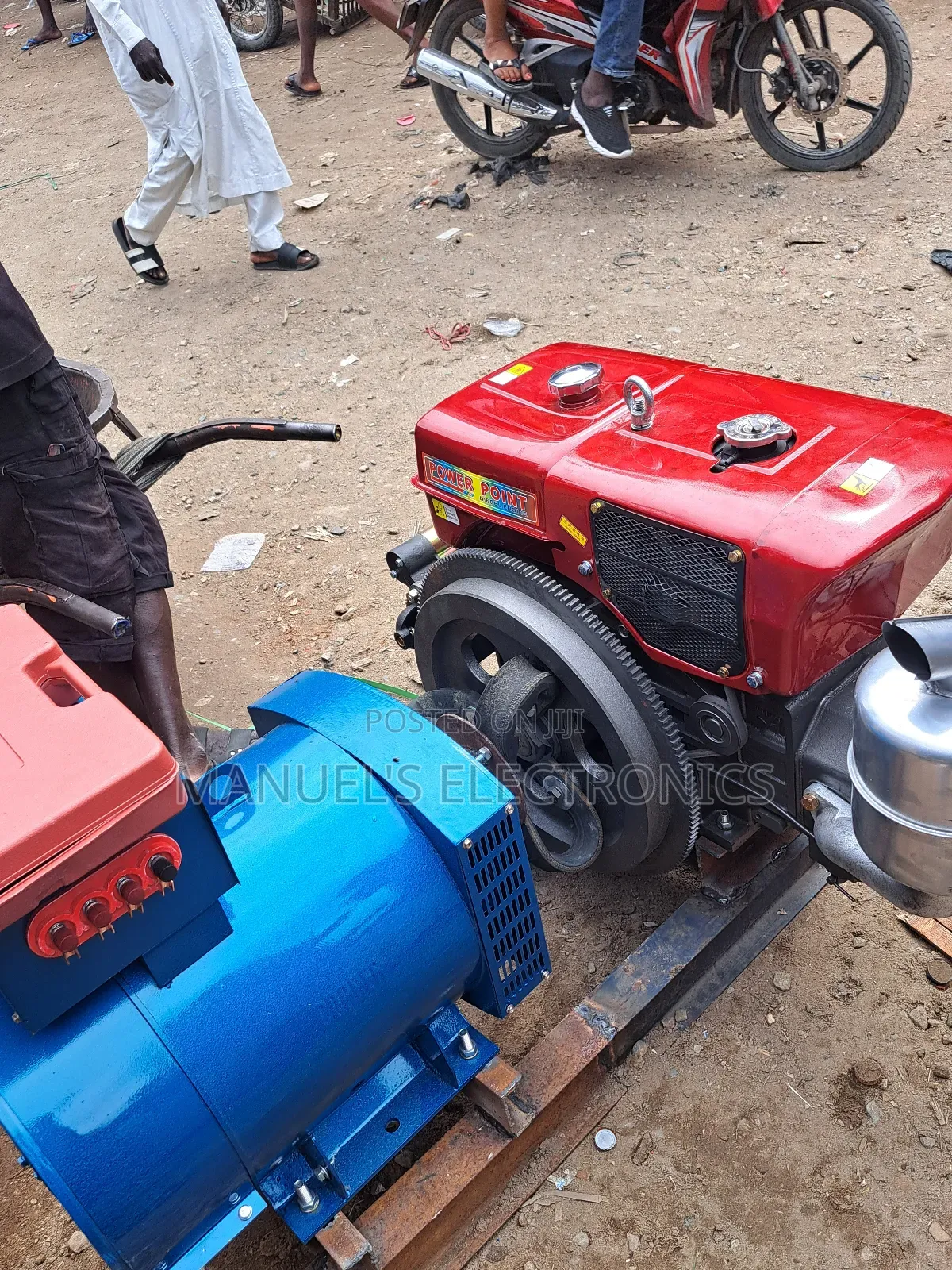 Power Point Basic Diesel Gen 1125 Engine With 30kva Coil