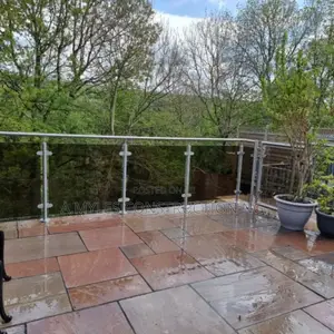 Photo - Dark Grey Glass Railings Hia