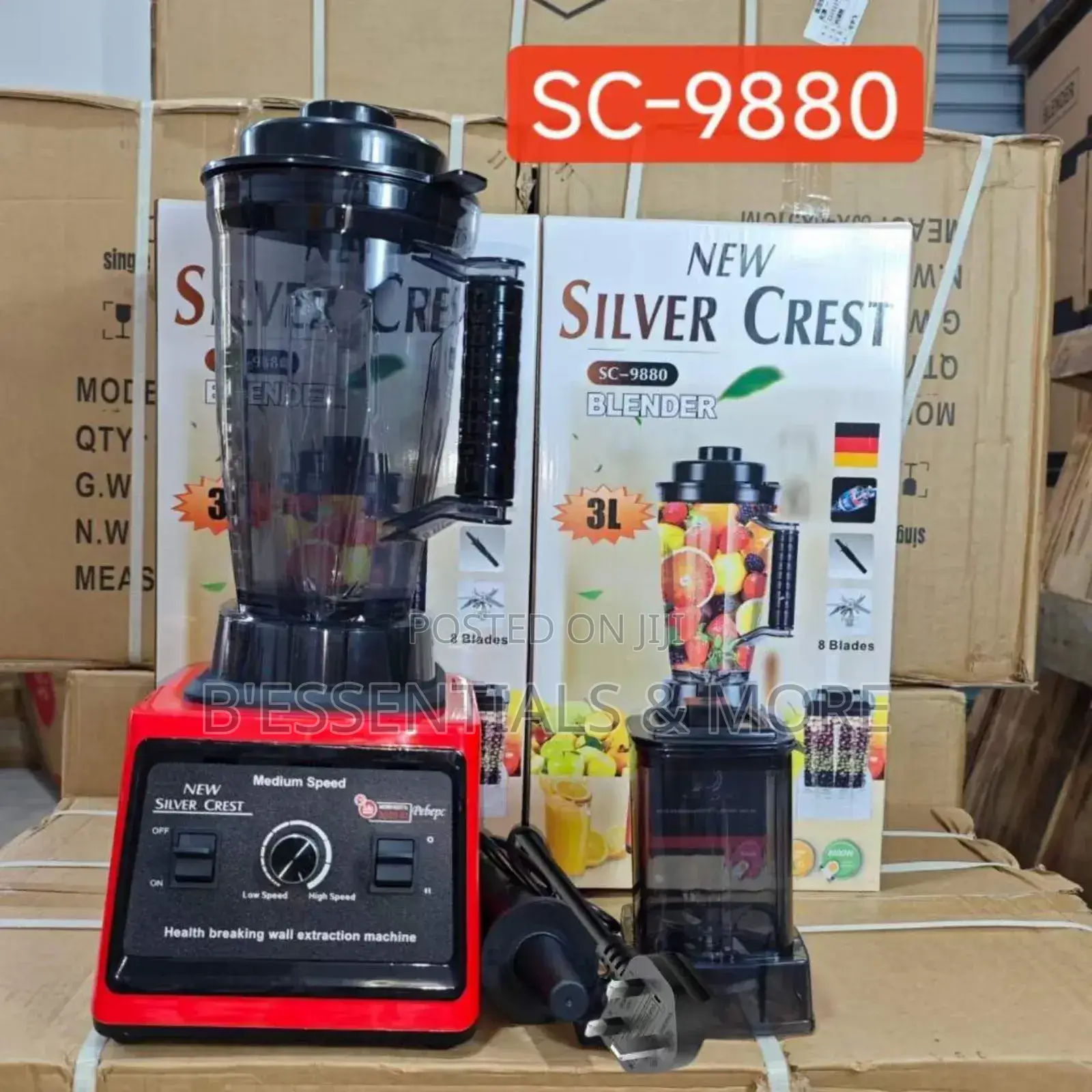2 in 1 Silvercrest Double Cup Blender ,3litres