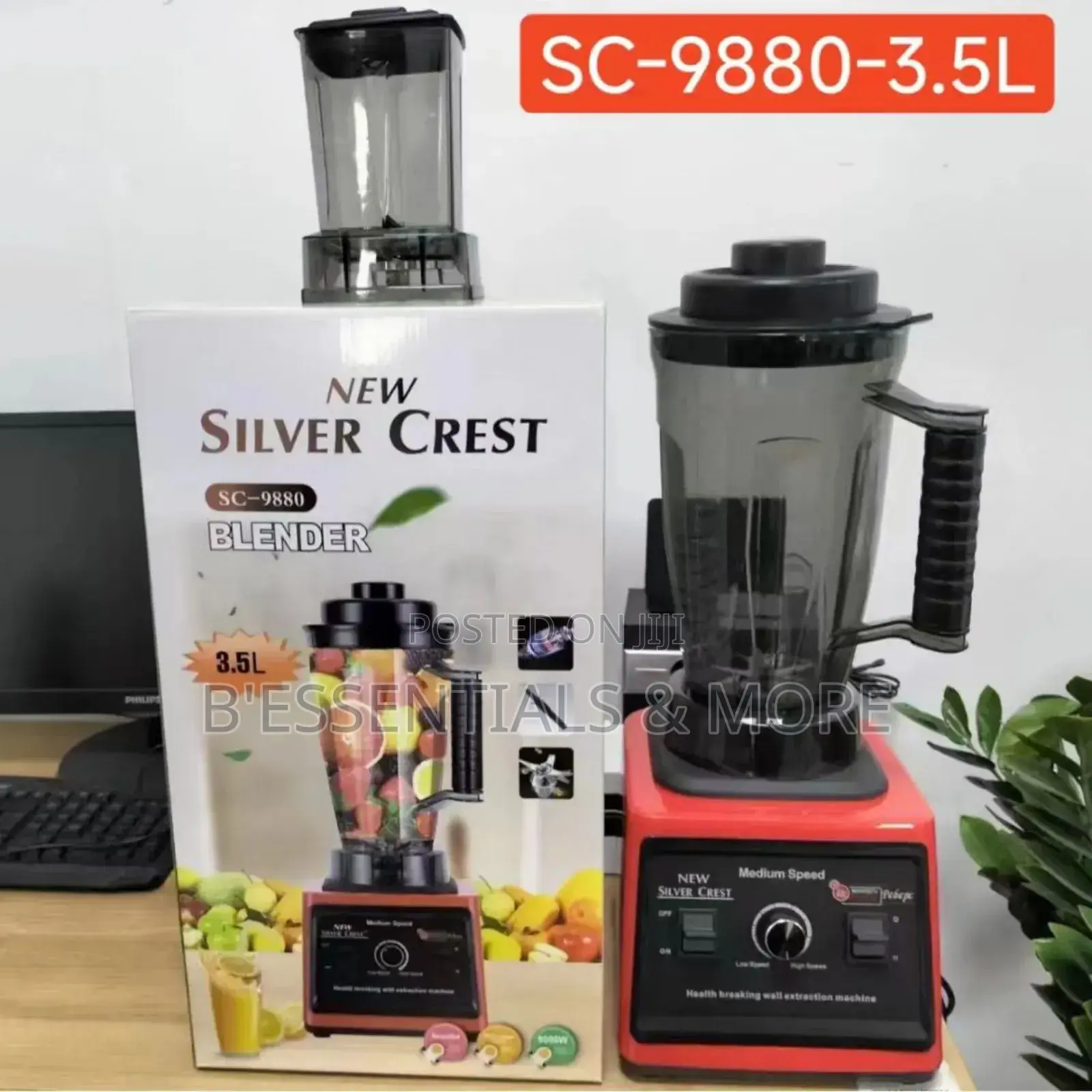 2 in 1 Silvercrest Double Cup Blender ,3litres