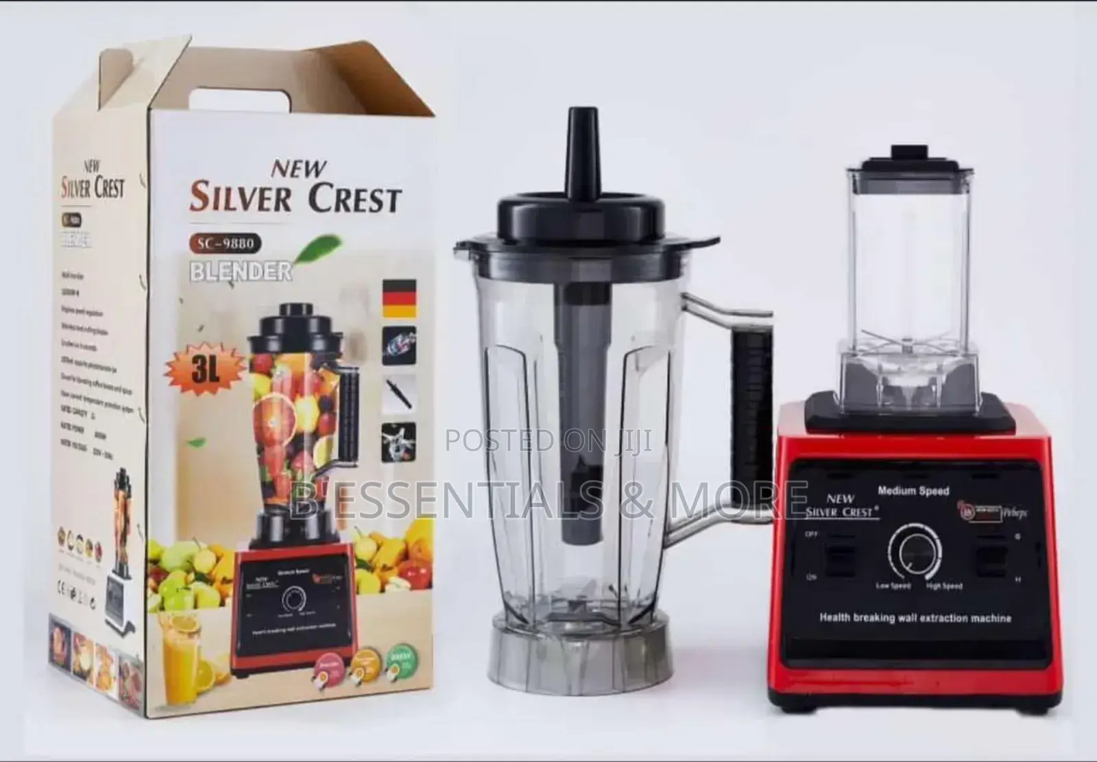 2 in 1 Silvercrest Double Cup Blender ,3litres