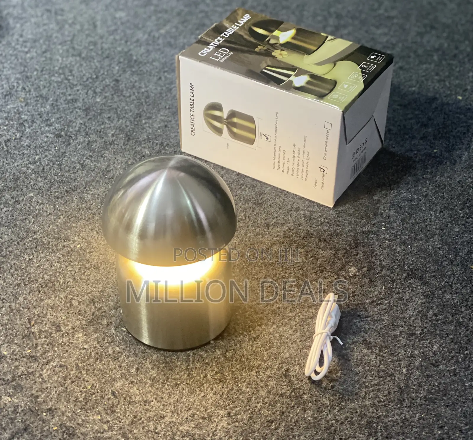 Portable Rechargeable Creatice Table Lamp