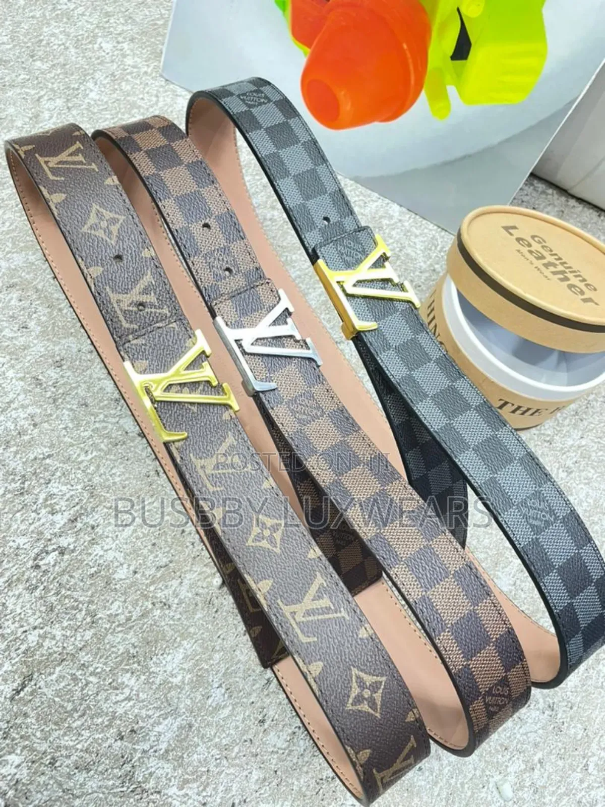 Lvuitton Luxury Belts