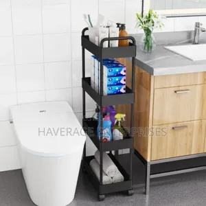 4 Layer Slim Bathroom Storage Rack