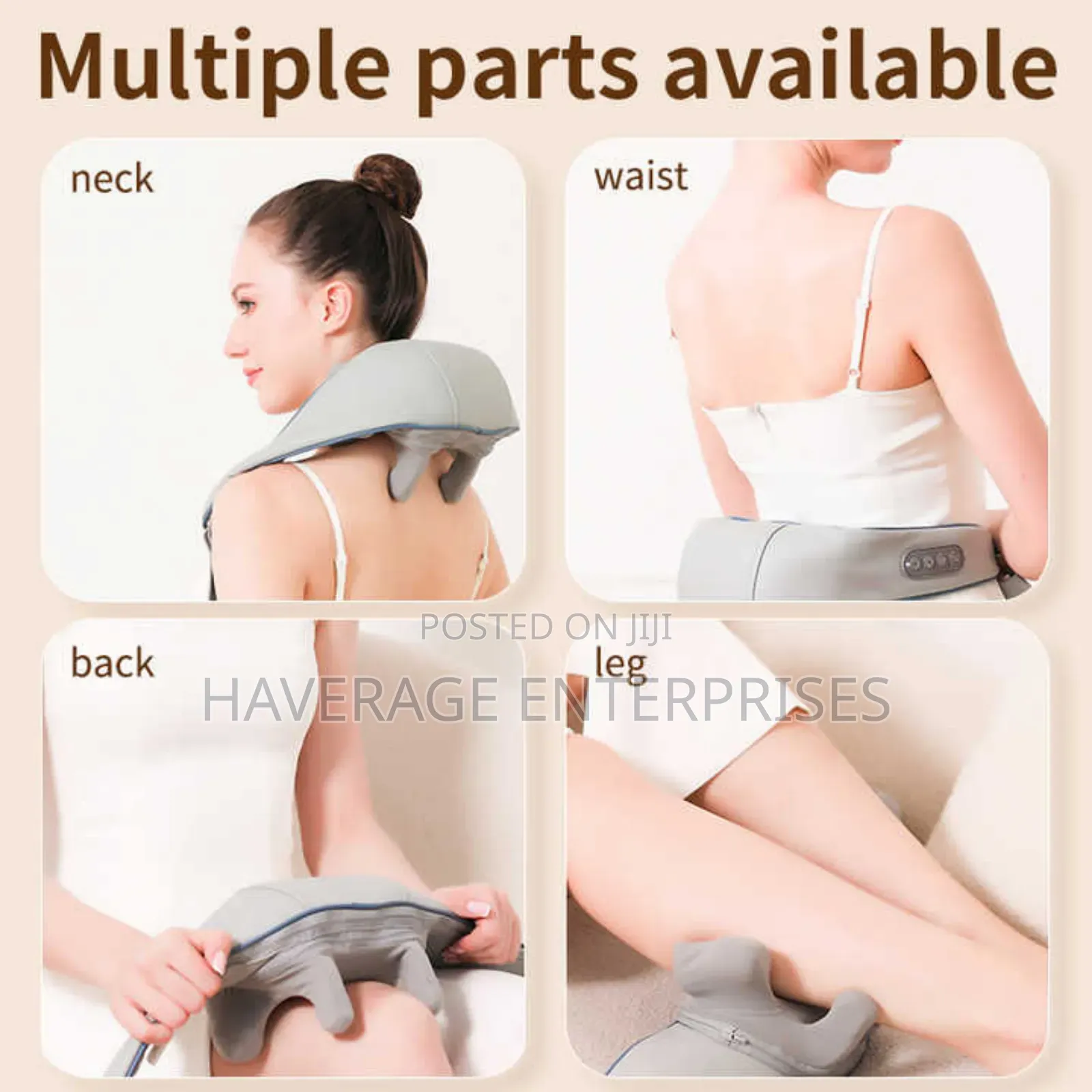 Ems Roller Kneading Back and Cervical Neck Massager