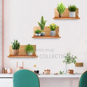 3 Pieces, 3D Wall Flower Sticker Home