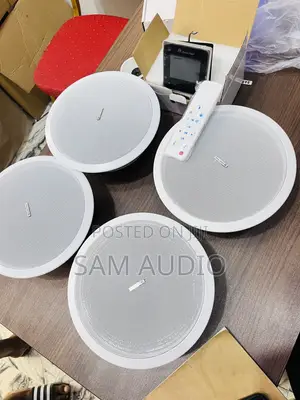4 Ceiling Speaker One Wall Mount Amplifier (50watts)