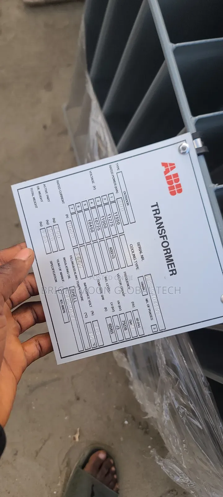 200kva 11kv Brand New ABB Transformer 