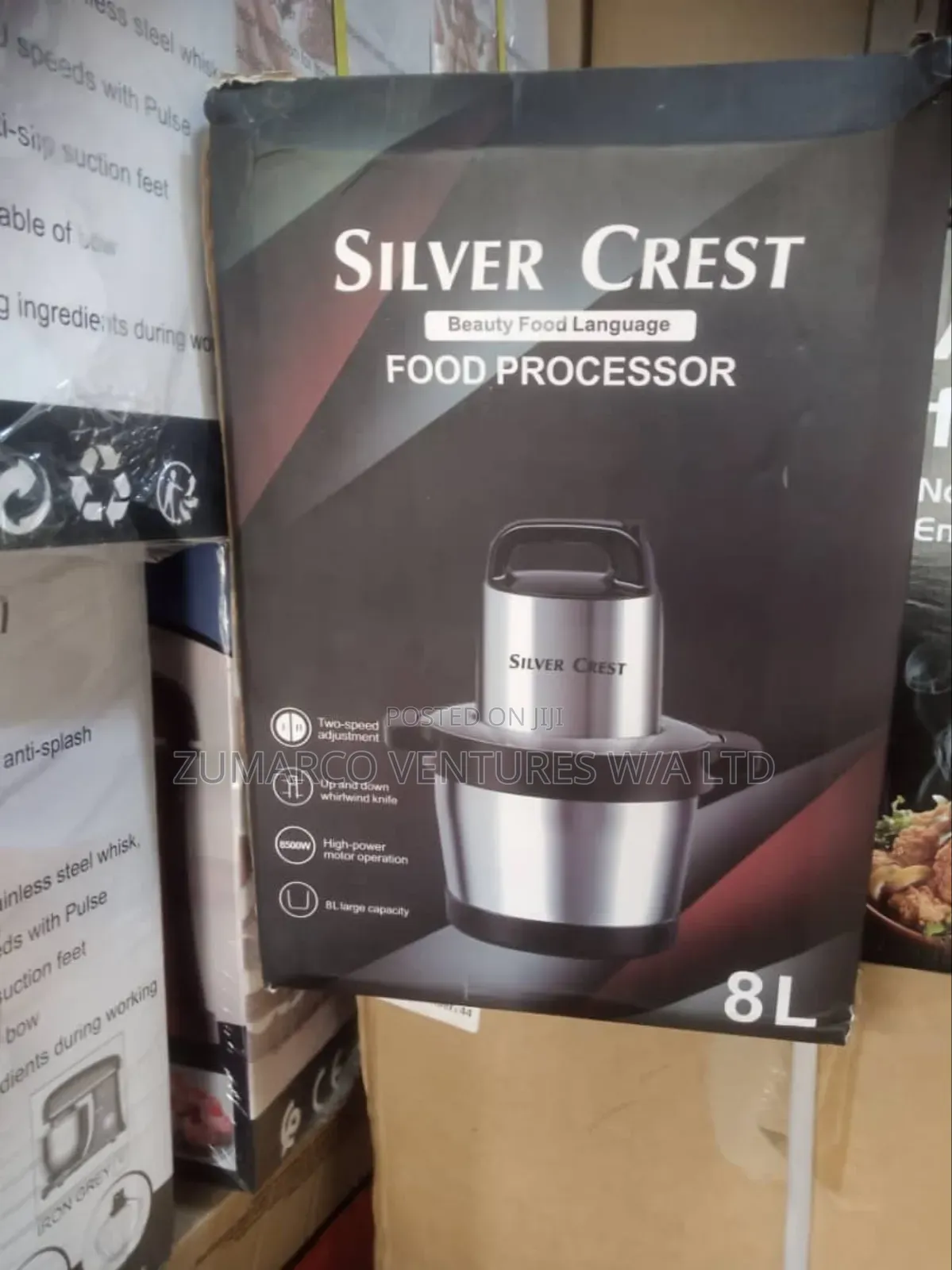 Silver Crest Food Processor 8 Liters