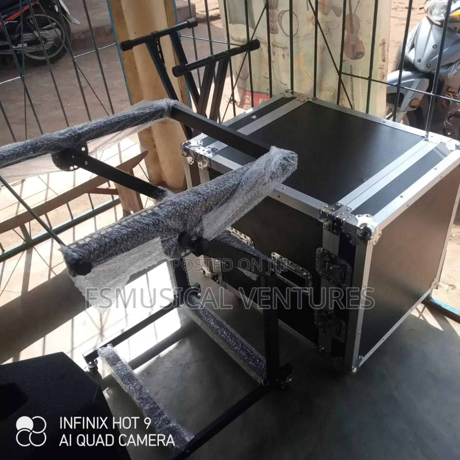 Skeleton Rack for Power Amplifier and Mixers