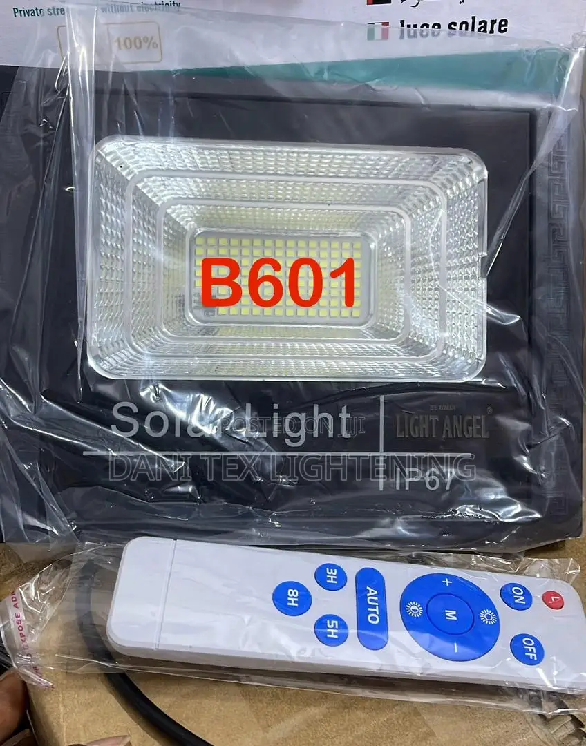 Solar Light With Remote and Sensor