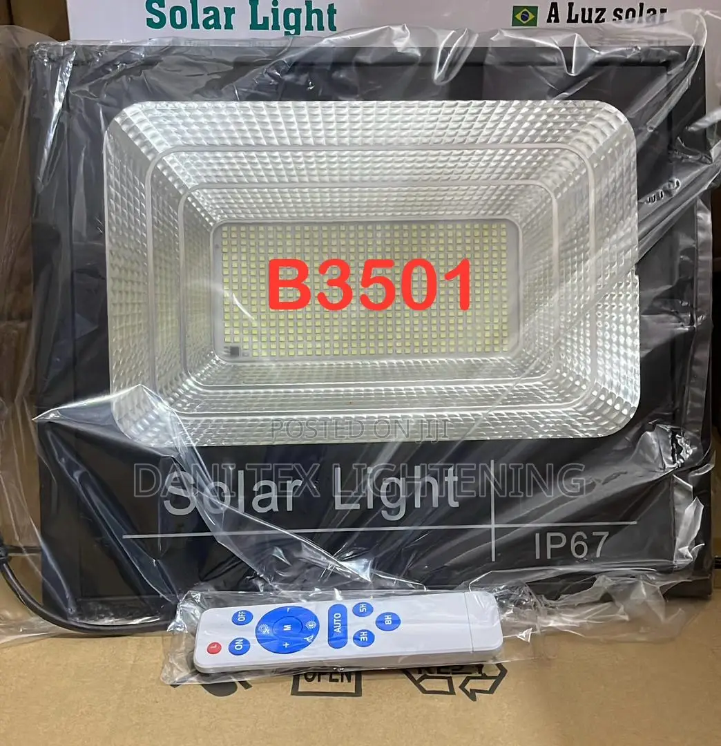 Solar Light With Remote and Sensor
