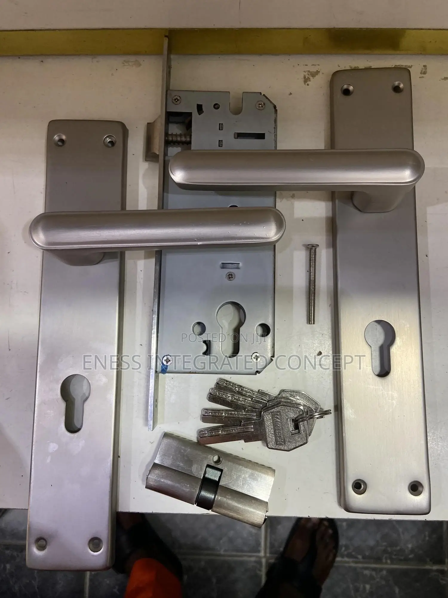 Antirust Full Plate Lock Set