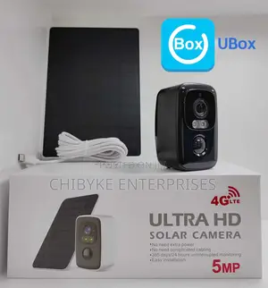 Indoor/Outdoor Water Proof 4g Solar Camera