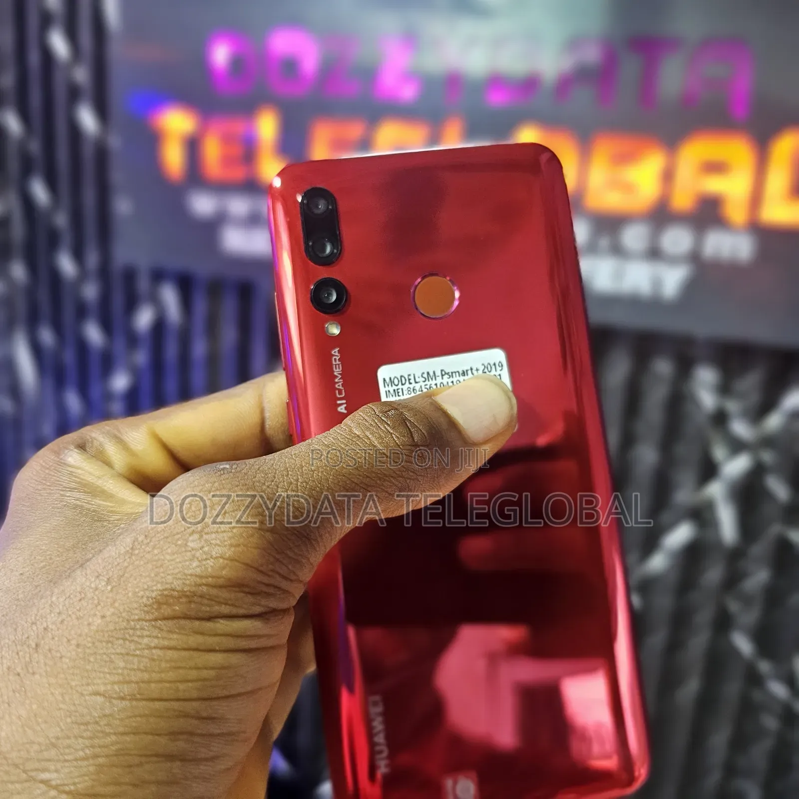 Huawei P Smart+ 2019 64 GB Red