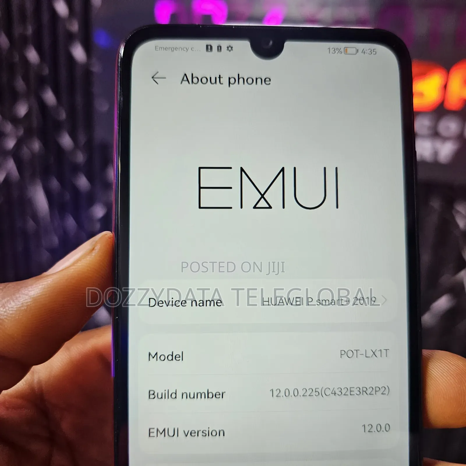 Huawei P Smart+ 2019 64 GB Red