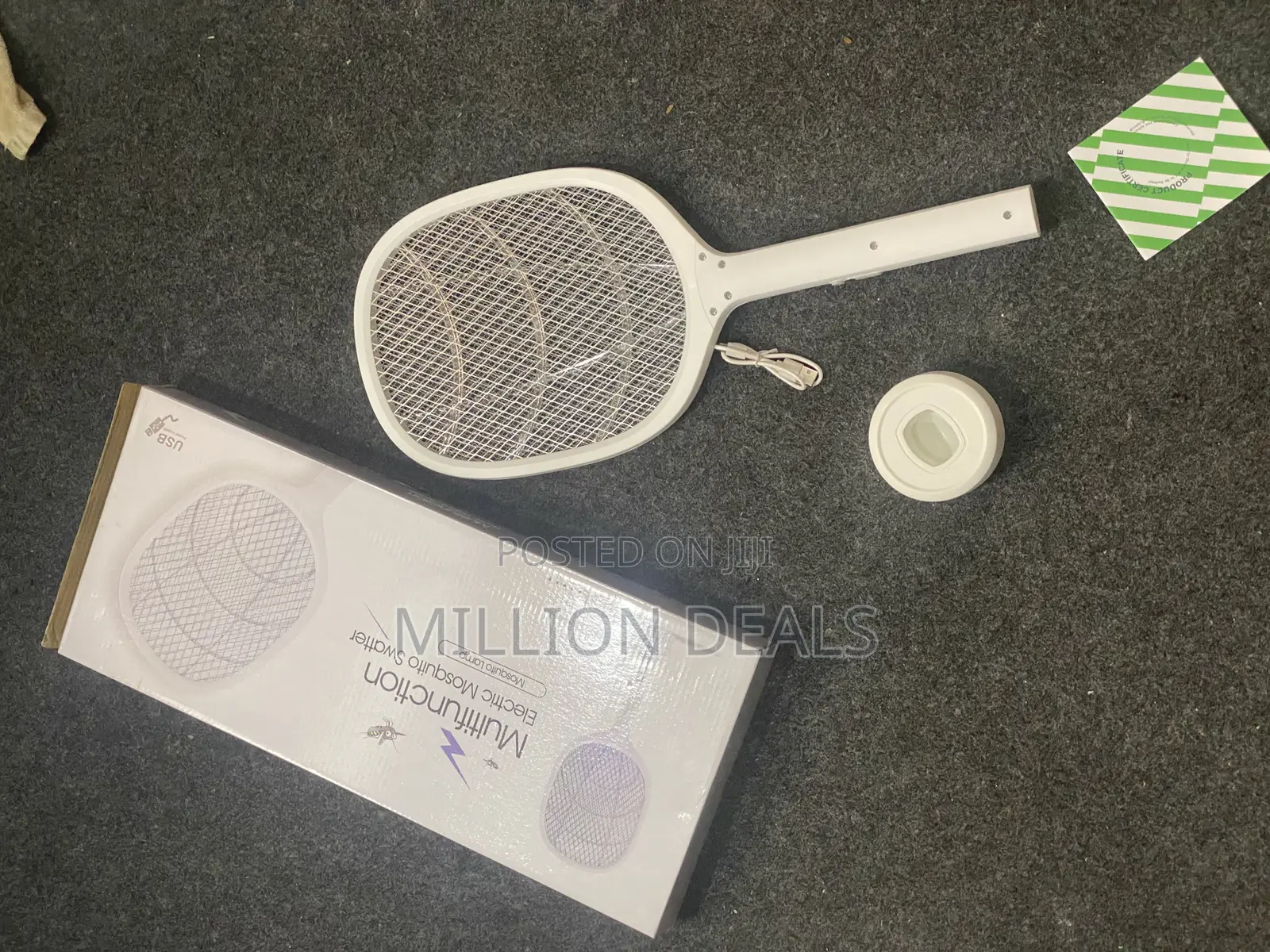 Multitunction Electic Mosquitoes Swatter Bat/Lamp