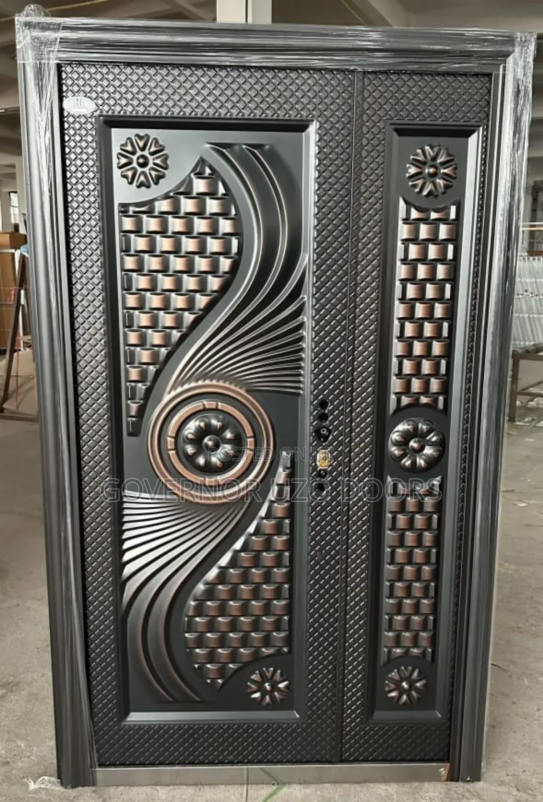Italian Copper Security Door