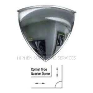 18 Inch Quarter Dome Mirror, 18" Diameter
