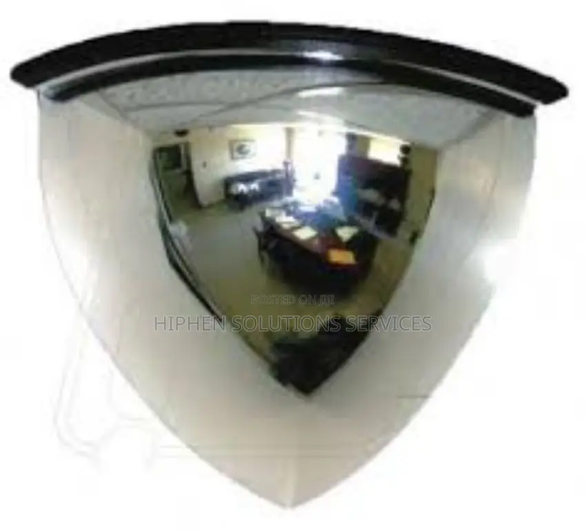 Half Dome Mirror Convex Corner