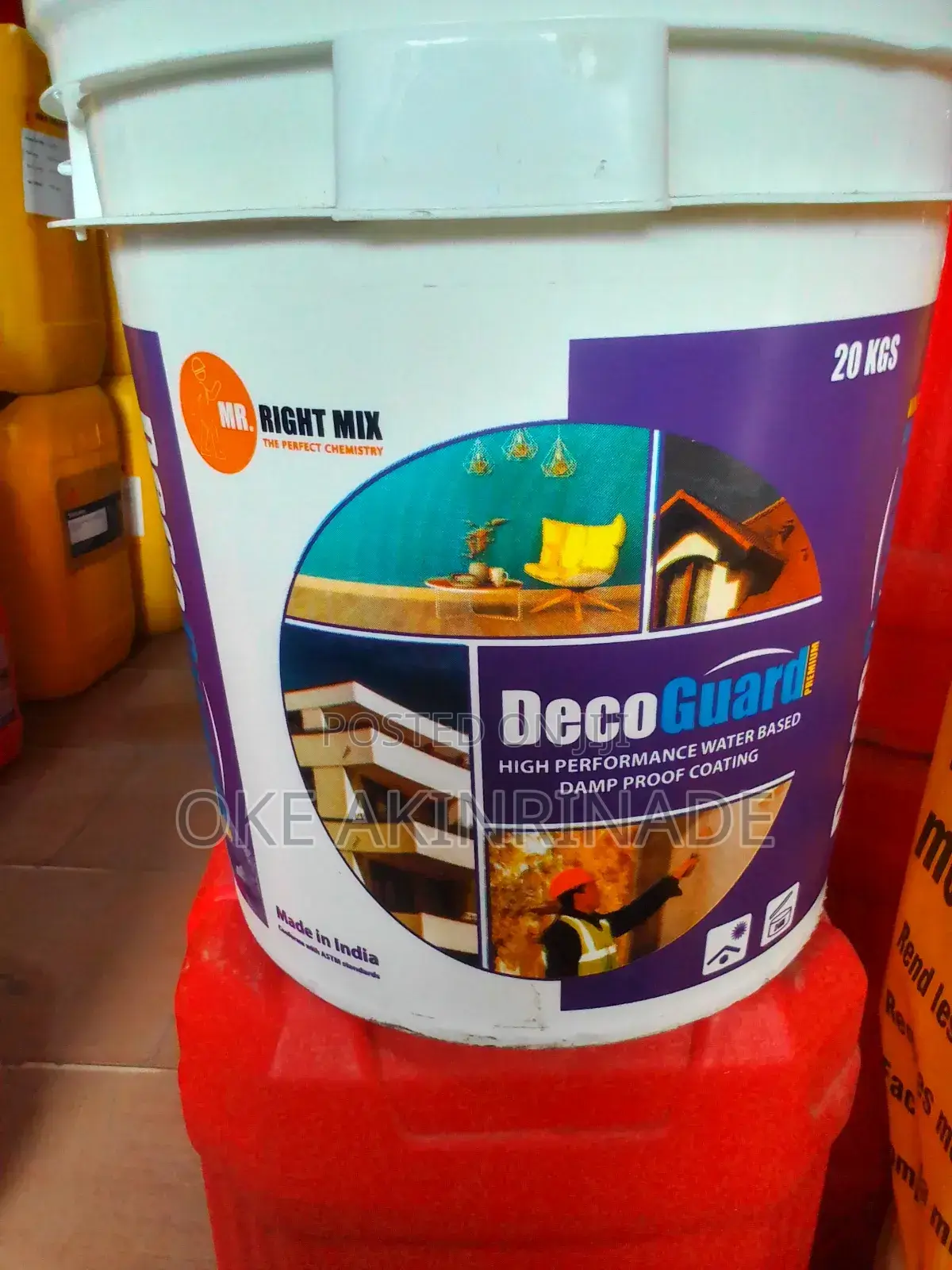 Decoguard High Performance Water Based Damp Proof Coating