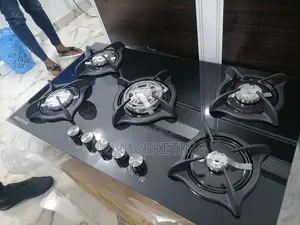 Best New Polystar in-Built Polystar 5 Bunner Gas Hob