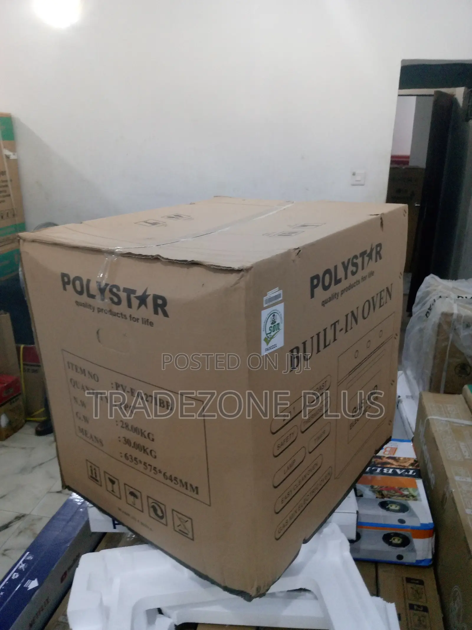 Unique Polystar 65ltrs Inbuilt Oven With Grill