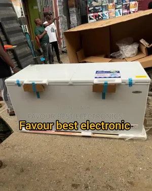 New Haier Thermocool 519l Double Door Chest Freezer 2years