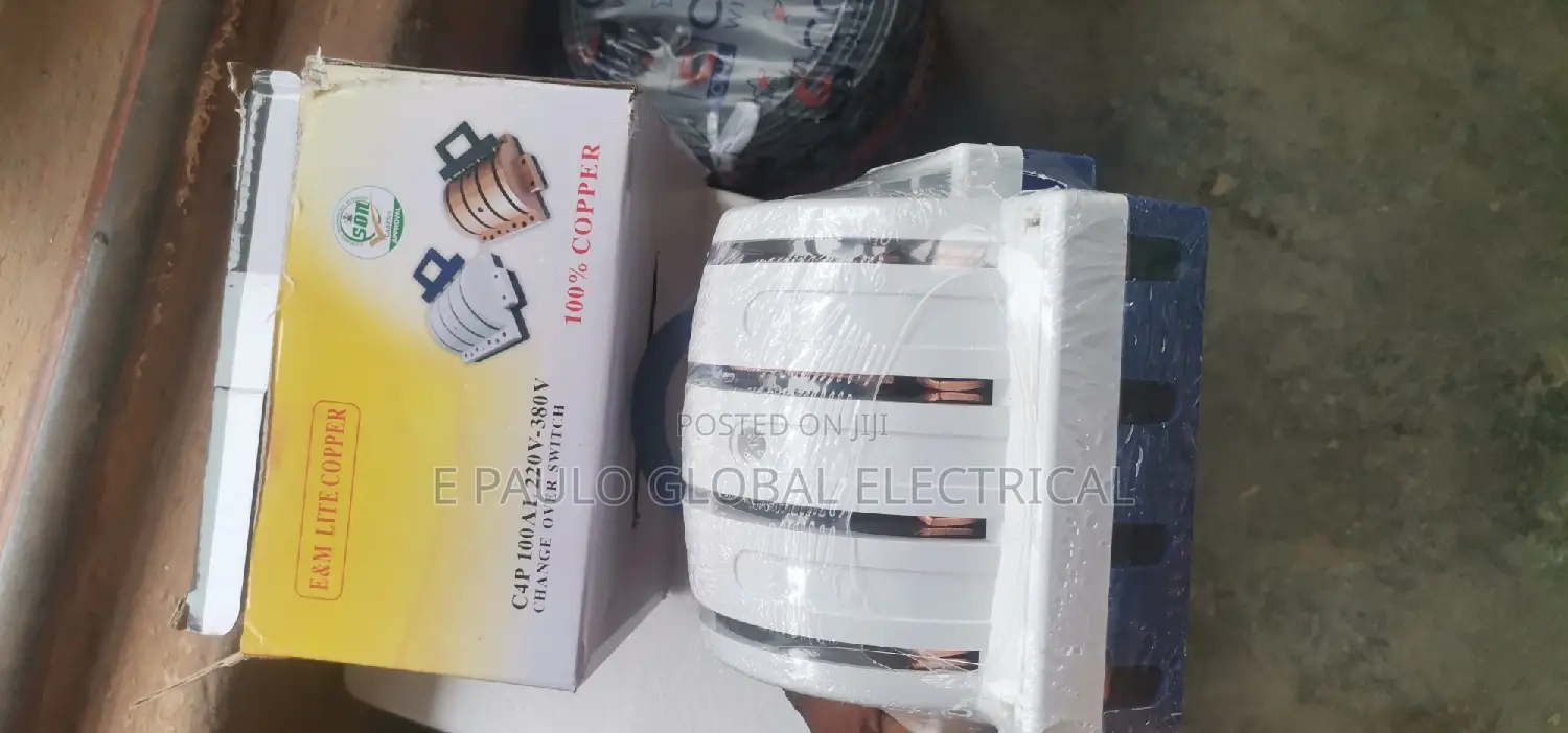 100amps 4pole Portable Change Over