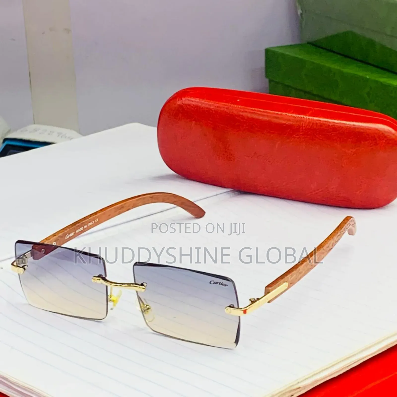 Vintage Classy Designer Glasses With Case Cl