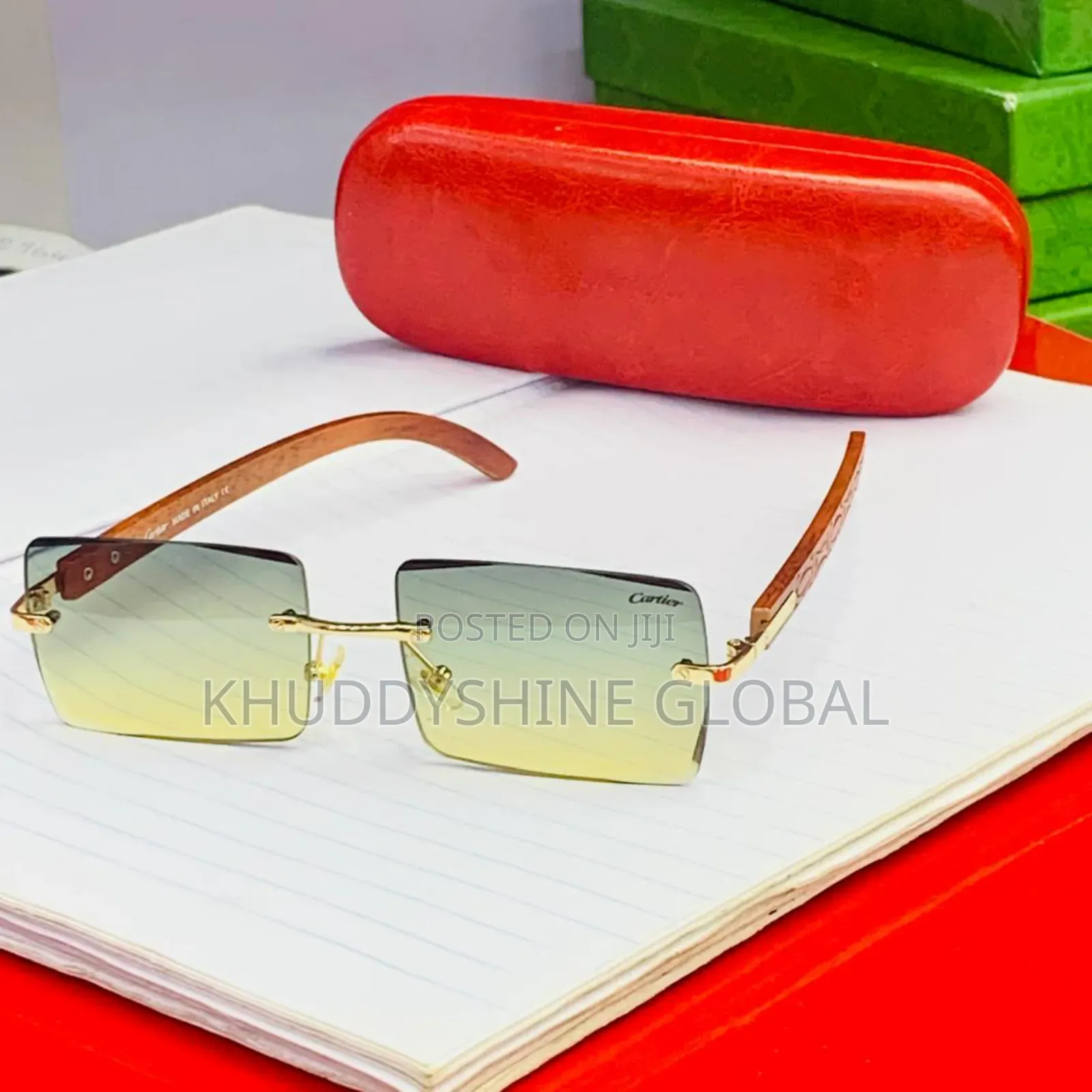 Vintage Classy Designer Glasses With Case Cl