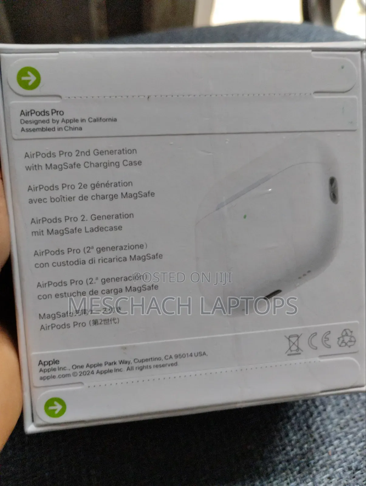 Airpods Pro 2nd Generation With Magsafe Charging Case