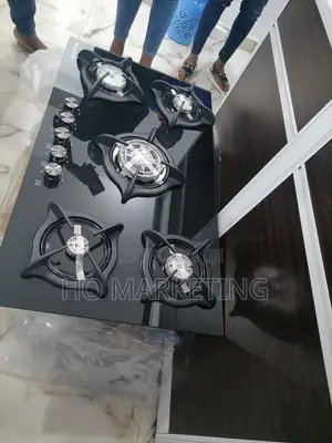 Best Quality Polystar In-built 5 Bunner Gas Hob