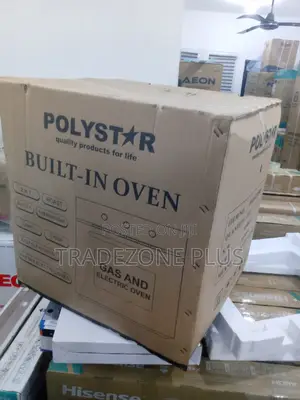 Durable Polystar 65L Electric Gas Inbuilt Oven PV-EG271BB
