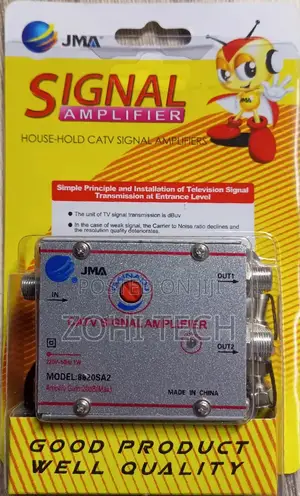 2 Port Signal Amplifier 2ways Amp