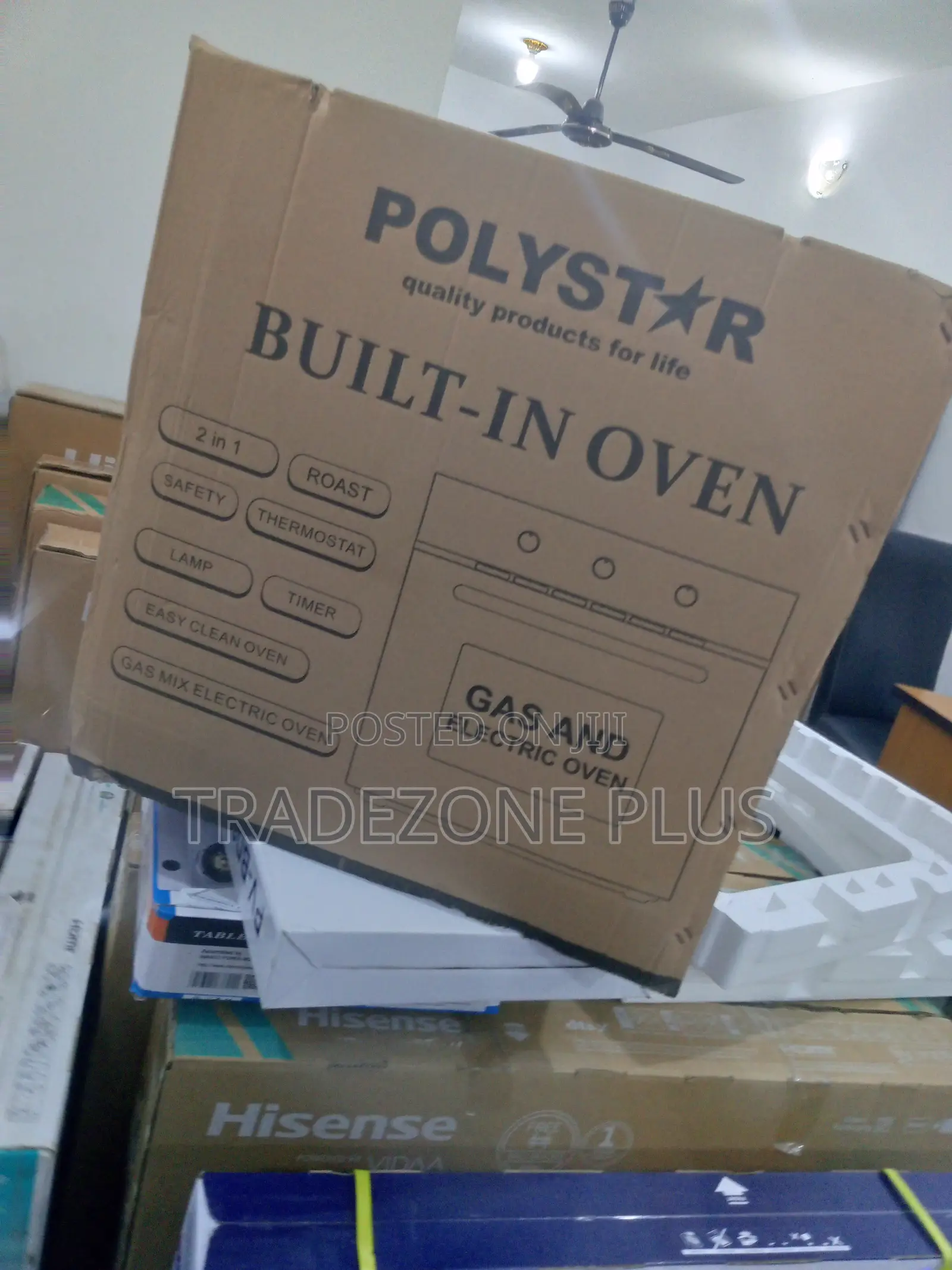 Strong Polystar in-Built Oven With Auto Ignition Pv-Eg271bb