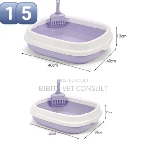 Low Border Cat Litter Box